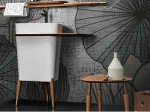 SMART CAPSULE N.1 67 - Freestanding rectangular Solid Surface washbasin - Washbasin by Cerasa