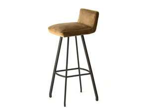 GREG - Fabric barstool with footrest - Stool by Christine Kröncke Interior Design