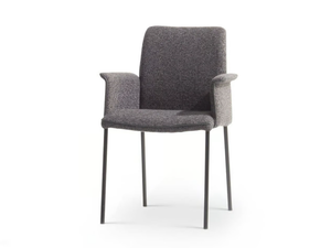 JARO 200 - Upholstered fabric chair with armrests - Chair by Christine Kröncke Interior Design