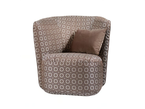 OPHELIA - Fabric armchair with armrests - Armchair by Christine Kröncke Interior Design