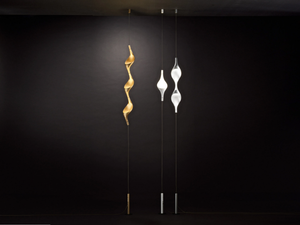 ACQUA FILO - LED suspension lamp in steel and aluminum - Ceiling lamp by Cini&Nils