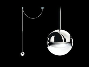 CONVIVIO SOPRATAVOLO DECENTRATA - Halogen pendant lamp - Ceiling lamp by Cini&Nils