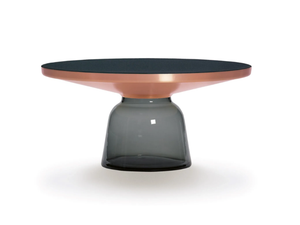 BELL COFFEE TABLE COPPER - Round copper and glass coffee table - Coffee table by ClassiCon