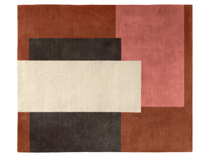 CASSIS - Rectangular wool rug with geometric shapes - Rug by ClassiCon