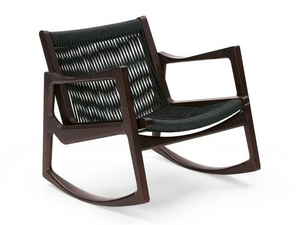 EUVIRA - Rocking armchair with armrests - Armchair by ClassiCon
