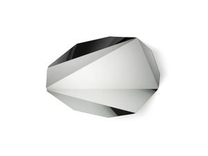 PIEGA SMALL - Wall-mounted stainless steel mirror - Accessories by ClassiCon
