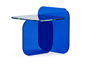 SOL - Rectangular glass side table - Coffee table by ClassiCon