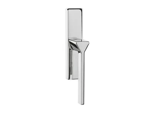 AMA MF 12 IM - Brass window handle on back plate - Finishes accessories by Colombo Design