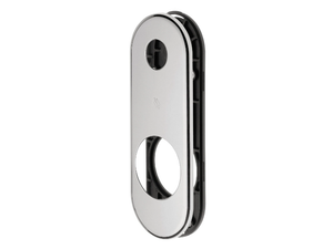 PB 02 / PB 02 Y - Oval brass backplate - Finishes accessories by Colombo Design