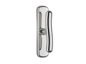 SIRIO CD 12 IM - Brass window handle on back plate - Finishes accessories by Colombo Design