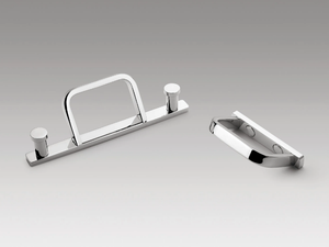 TIME - Wall-mounted brass coat rack - Accessories by Colombo Design