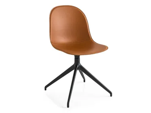 ACADEMY - Swivel bonded leather chair - Chair by Connubia