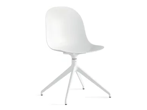 ACADEMY - Swivel trestle-based polypropylene chair - Chair by Connubia