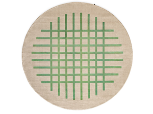 CEK - Round polypropylene rug with geometric shapes - Rug by Connubia