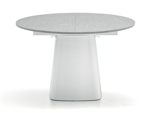 HEY GIO! - Extending coated sheet metal table with melamine wood top - Table by Connubia