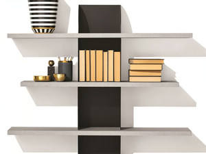 MADE - Wall-mounted plate bookcase - Cabinet by Connubia