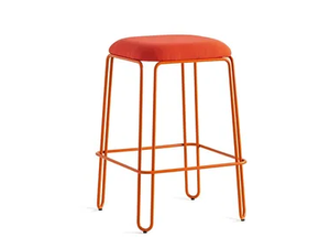 STULLE - Sunbrella® stool with footrest - Stool by Connubia