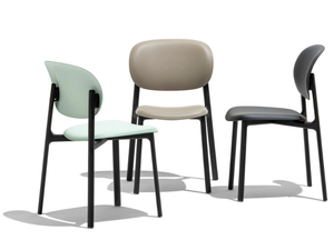 ZERO - Stackable recycled plastic chair - Chair by Connubia