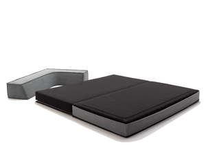 TRIO - Convertible fabric sofa - Sofa by Cor