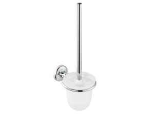 HOTEL - Wall-mounted glass toilet brush - Sanitary accessories by Coram