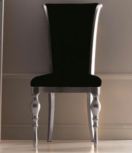 ZOE - Upholstered fabric chair high-back - Chair by CorteZari