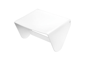 BLACK&WHITE - Brass toilet roll holder with cover - Toilet seat by Cosmic