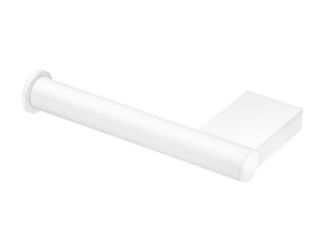 BLACK&WHITE - Brass toilet roll holder without cover - Toilet seat by Cosmic