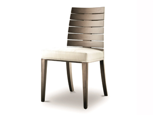 CHARM - Solid wood chair with integrated cushion - Accessories by Costantini Pietro