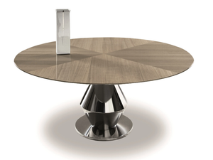 GRAND PALAIS - Round wooden table - Table by Costantini Pietro