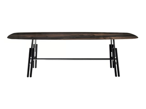 LINES - Rectangular wooden table - Table by Costantini Pietro