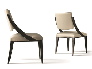 MEMORY - Upholstered leather chair - Chair by Costantini Pietro