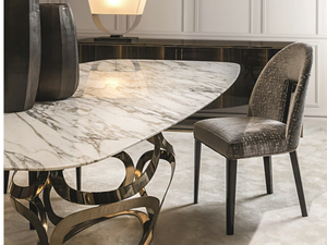 MUSA - Upholstered fabric chair - Chair by Costantini Pietro