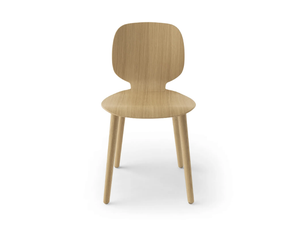 ALIS R 4W - Wood veneer chair - Chair by Crassevig