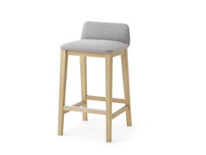 AURA 65-82 SS - Upholstered stool - Stool by Crassevig