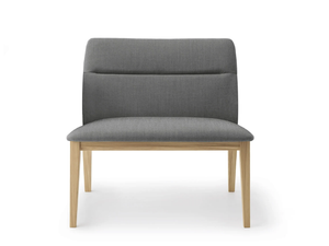 AURA LR 4W - Upholstered fabric easy chair - Armchair by Crassevig