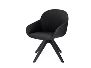 ELBA P WP - Swivel trestle-based chair - Chair by Crassevig