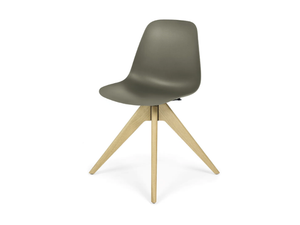 POLA LIGHT R WP - Swivel polypropylene chair - Chair by Crassevig