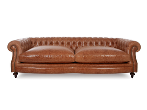 CHESTERFIELD BIG BEN ORIGINS - 3 seater tufted leather sofa - Sofa by Crearte Collections