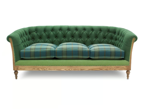 CLASS ESSENCE - 3 seater tufted fabric sofa - Sofa by Crearte Collections