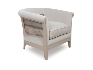 CLASS ESSENCE MAISON LÉVY - Fabric armchair with armrests - Armchair by Crearte Collections