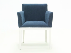 COMODO ESSENCE - Fabric chair with armrests - Chair by Crearte Collections