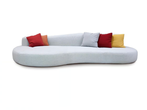 LAB #011 - Curved double-sided fabric sofa - Sofa by Crearte Collections
