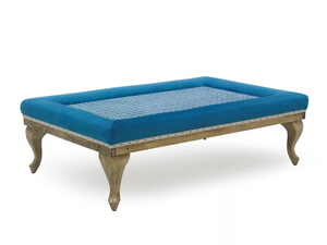 MARION ESSENCE - Low velvet and fabric coffee table - Coffee table by Crearte Collections