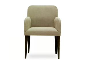 MAURO ORIGINS - Fabric chair with armrests - Chair by Crearte Collections
