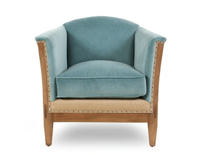 ROBIN ESSENCE - Fabric armchair with armrests - Armchair by Crearte Collections