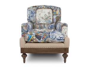 RUFUS ESSENCE - Fabric armchair with armrests - Armchair by Crearte Collections