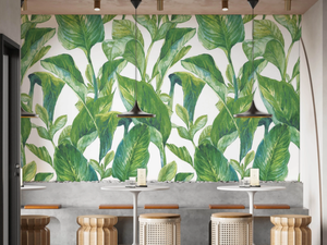 1 - Washable Tropical wallpaper _ creativespace - Wallpaper by Creative Space