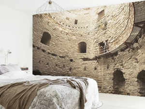 AROUND - Washable nonwoven wallpaper _ creativespace - Wallpaper by Creative Space