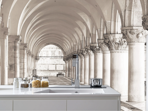 FEED - Washable trompe l'oeil wallpaper _ creativespace - Wallpaper by Creative Space