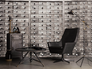 POMO - Washable trompe l'oeil wallpaper _ creativespace - Wallpaper by Creative Space